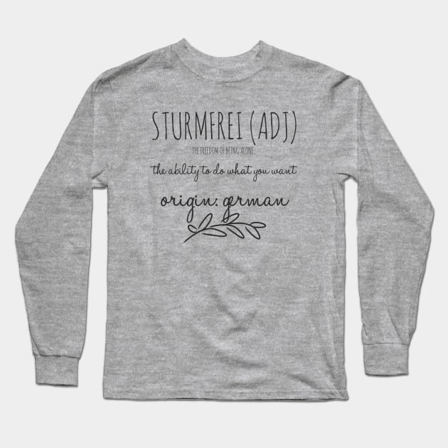 Sturmfrei Long Sleeve T-Shirt by Courtndn